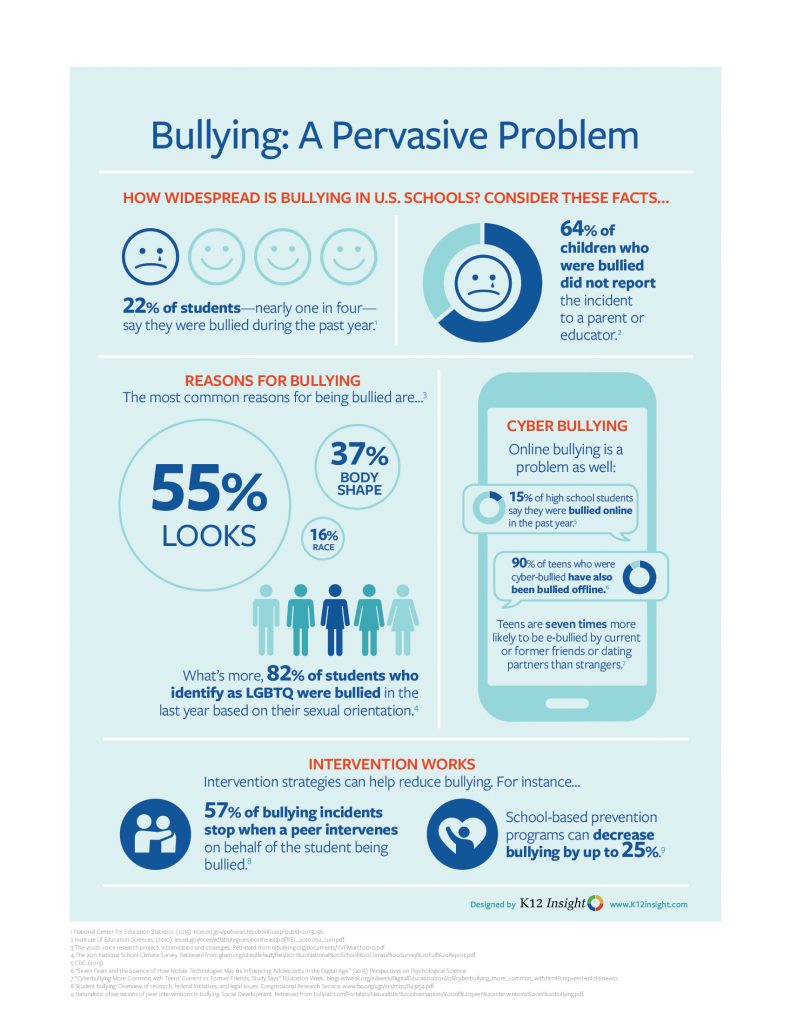 bullying guide infographic