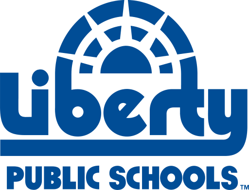 This is the logo for Liberty Public Schools in Missouri. They use Let's Talk to provide superior customer service.